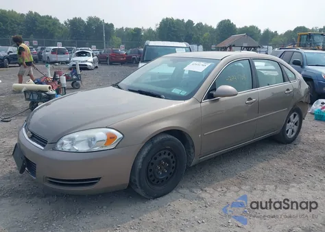 2007 Chevrolet Impala Lt from USA, damaged, VIN 2G1WT58N079263127
